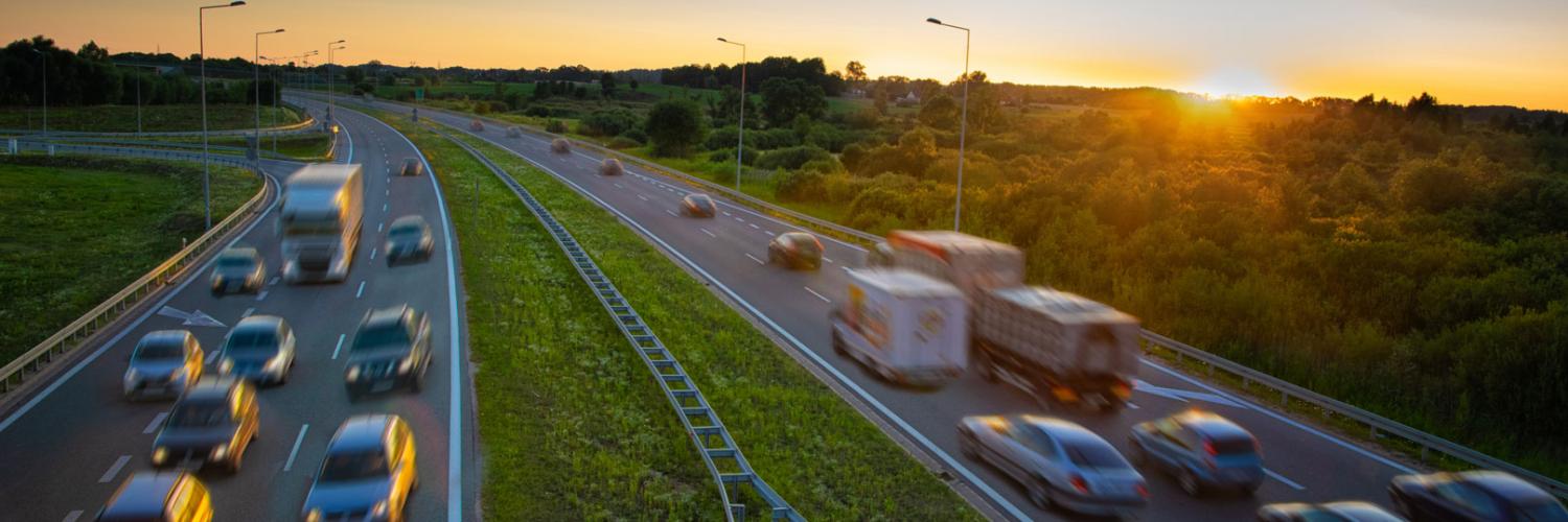 image of road with cars